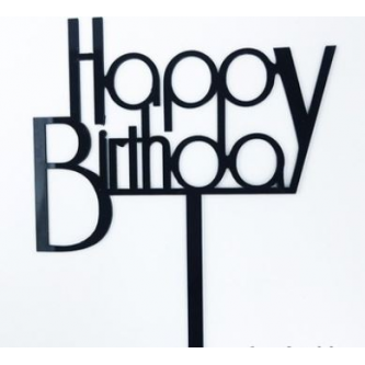 HB Tag - Acrylic 002 (Colour Options Available)